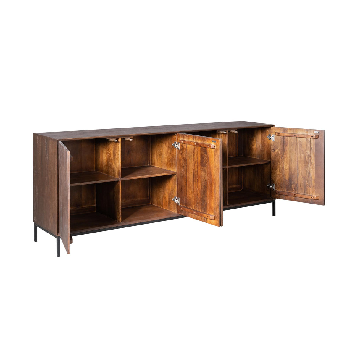 Aparador Madison Madera de Mango Marrón 210cm Starfurn