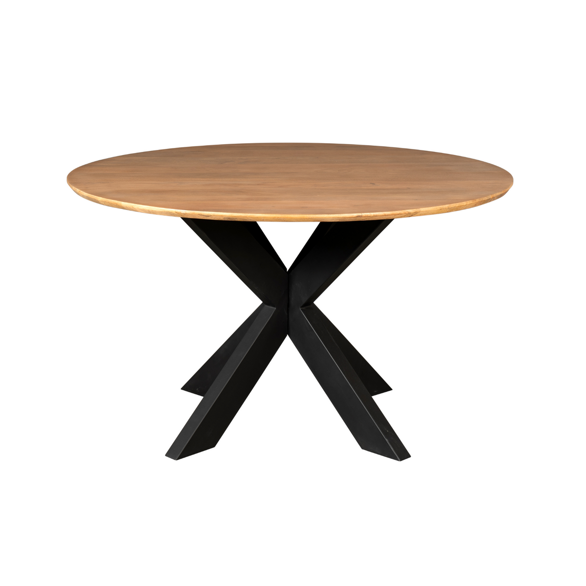 Mesa de comedor Madison Madera de mango Natural Redonda 110cm Starfurn