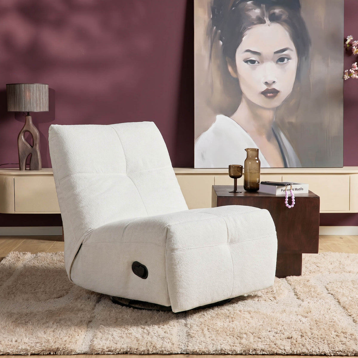 Sillón relax Lazy Tela Natural Starfurn