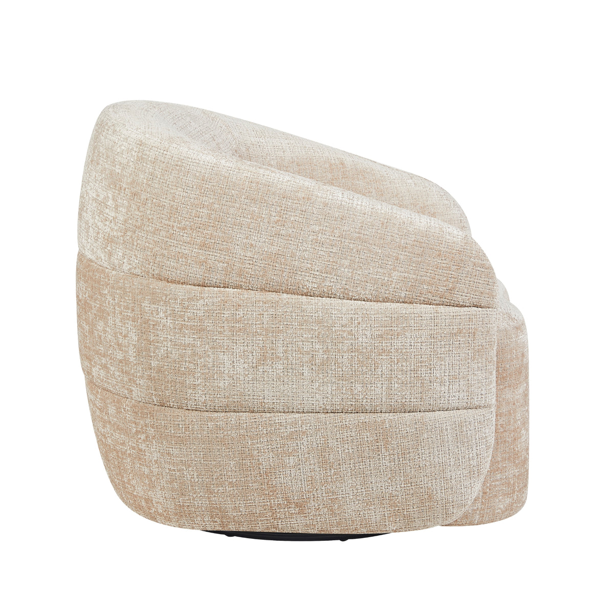 Sillón Yara Giratorio Tela Beige Starfurn