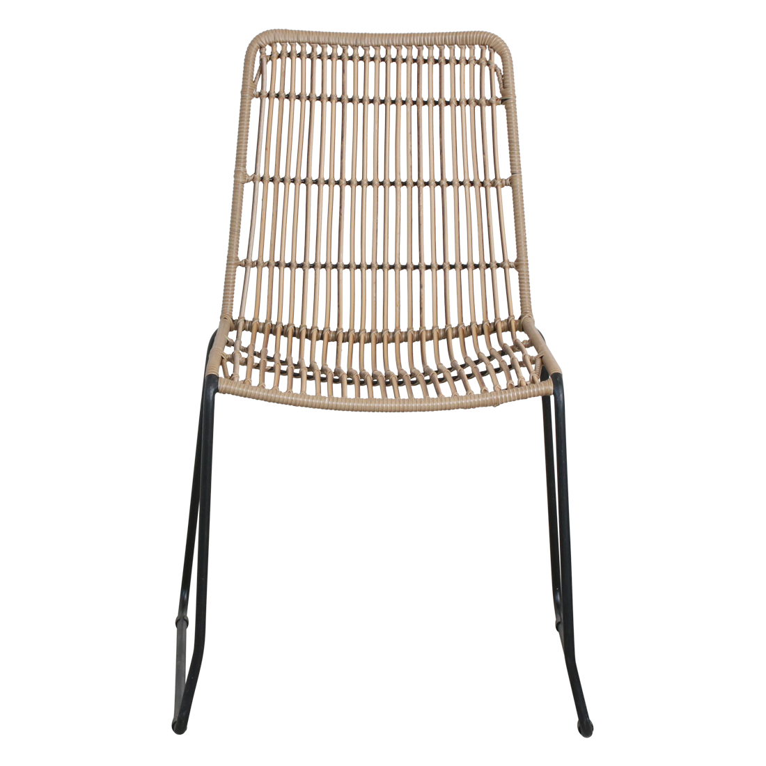 Silla de terraza Jane Natural Set de 2 Raw Materials