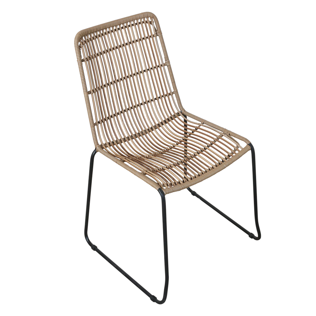 Silla de terraza Jane Natural Set de 2 Raw Materials