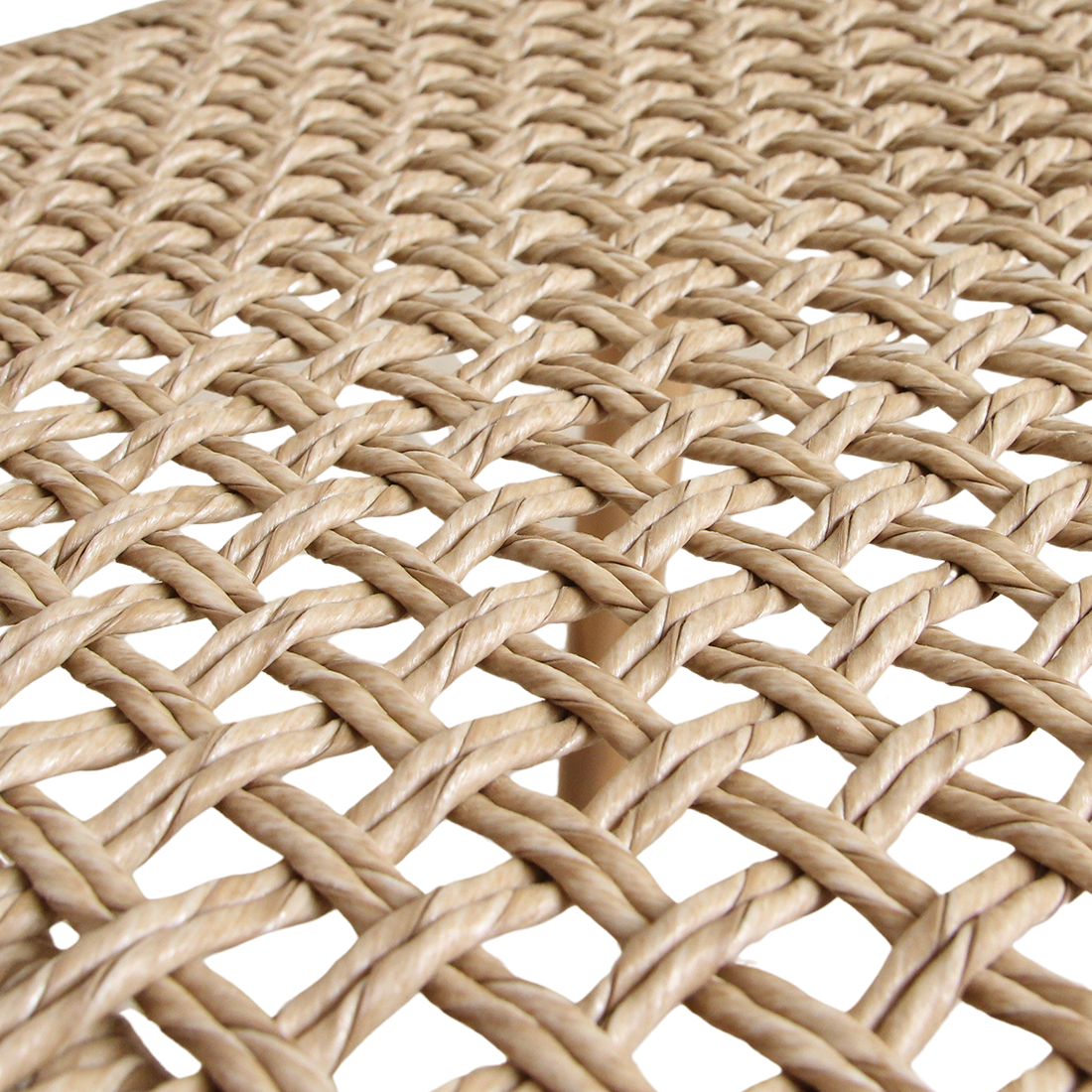 Silla de terraza Verano sin reposabrazos, color natural, juego de 2, Raw Materials