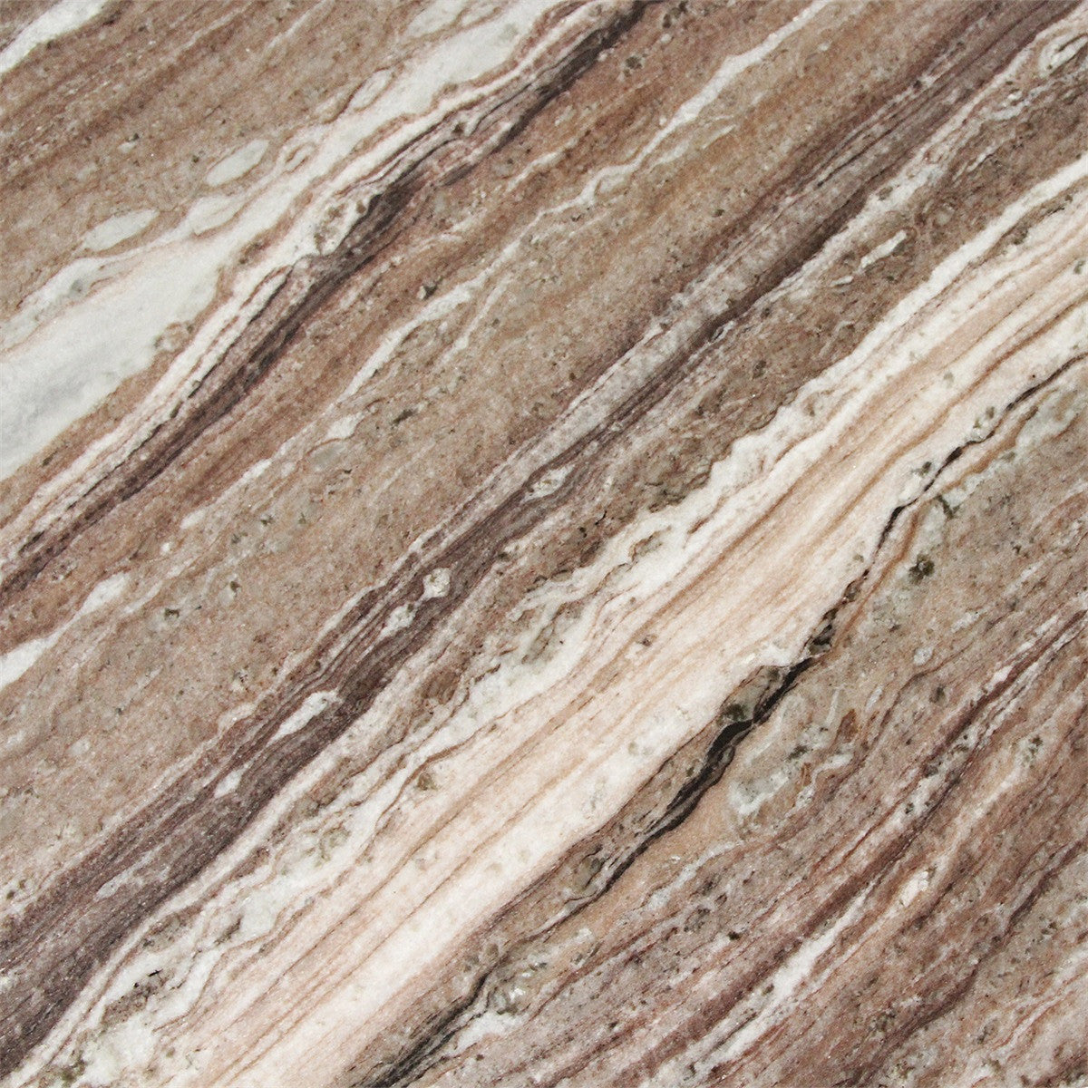 Mesa de centro Mármol Fantasía Ovalada Marrón Raw Materials