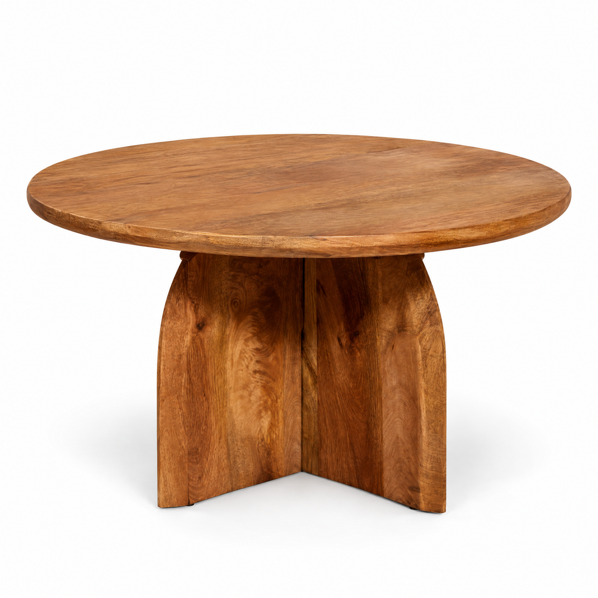 Mesa de centro Tense Madera de mango Redonda 80cm Starfurn