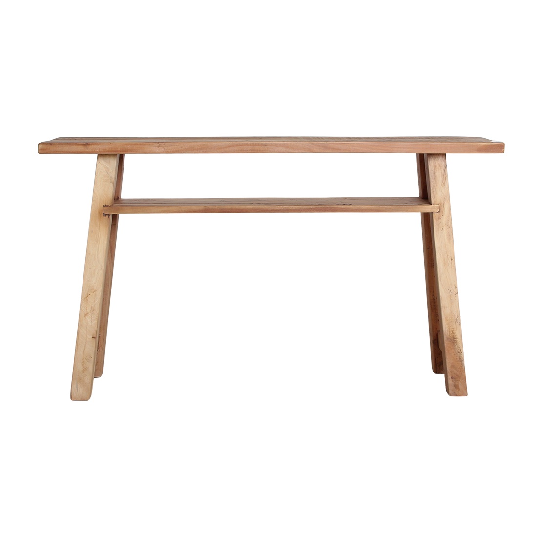 Farmwood mesa de pared/mesa auxiliar grande - madera reciclada FSC