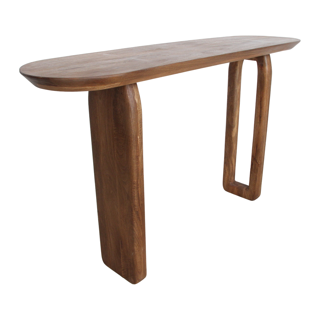 Mesa Consola Bullnose Marrón Raw Materials