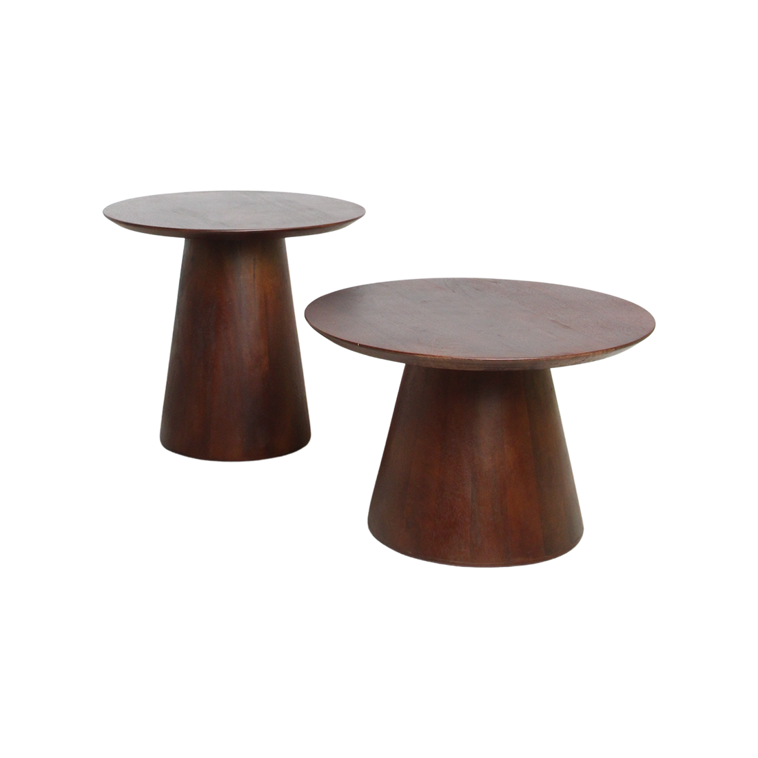 Mesa auxiliar Bullnose Cone 50cm Raw Materials