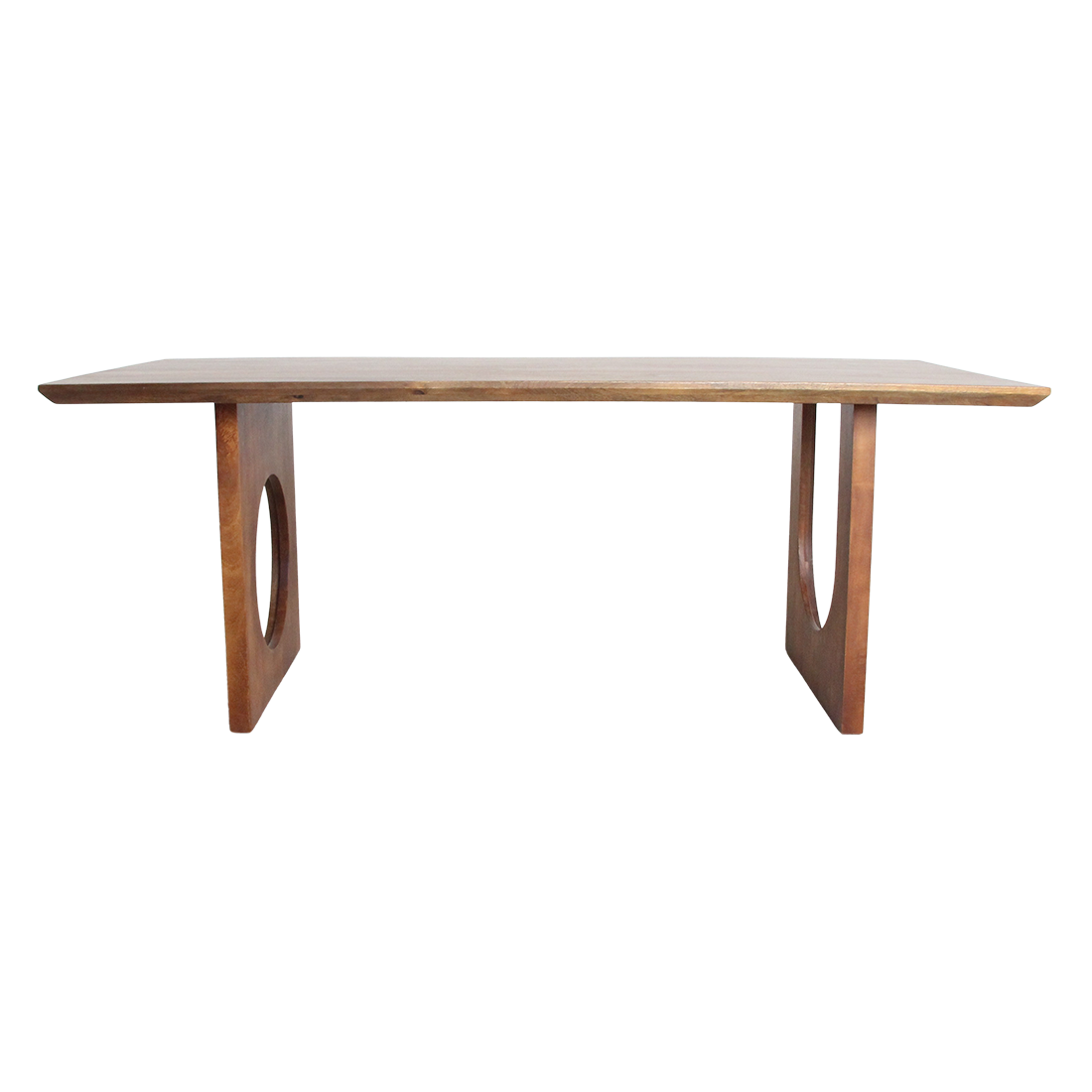 Mesa de comedor Bullnose Biselada Mix Madera de Mango 180cm Materias Primas