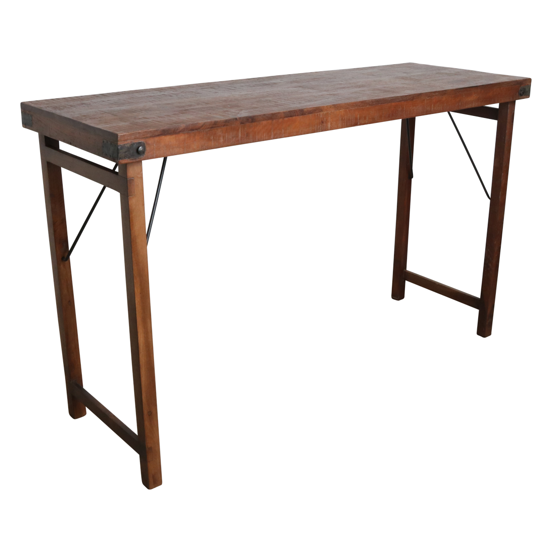 Mesa de mercado plegable marrón Raw Materials