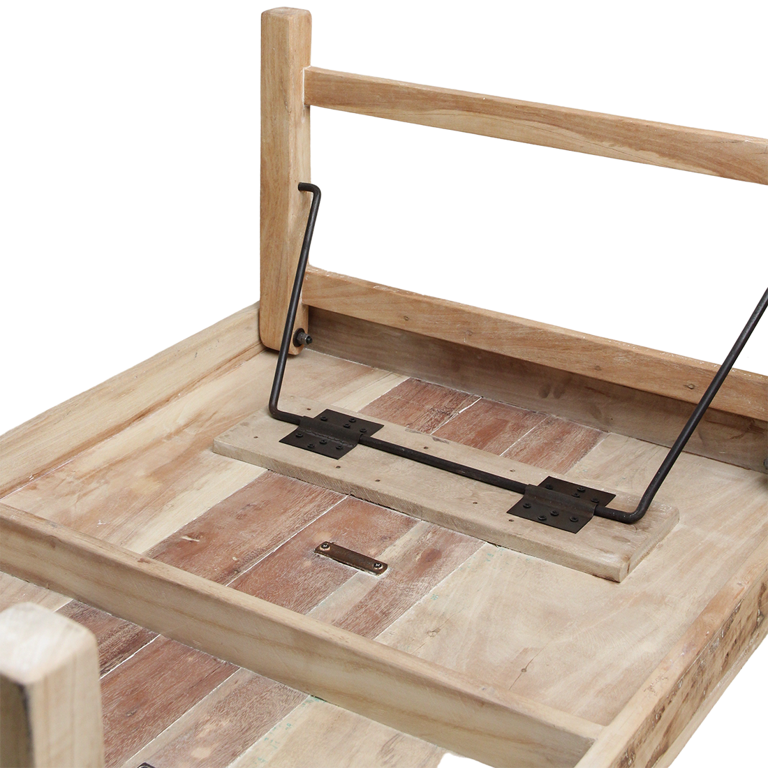 Mesa de centro plegable Limewash Raw Materials