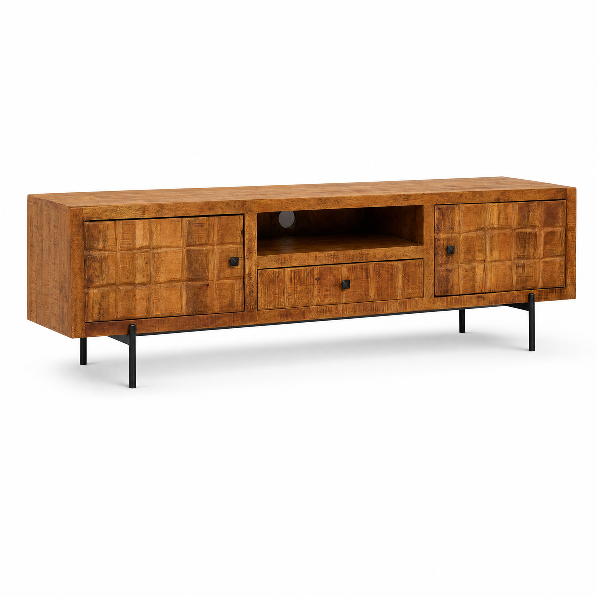 Mueble de TV Brandy Madera de Mango 180cm Starfurn