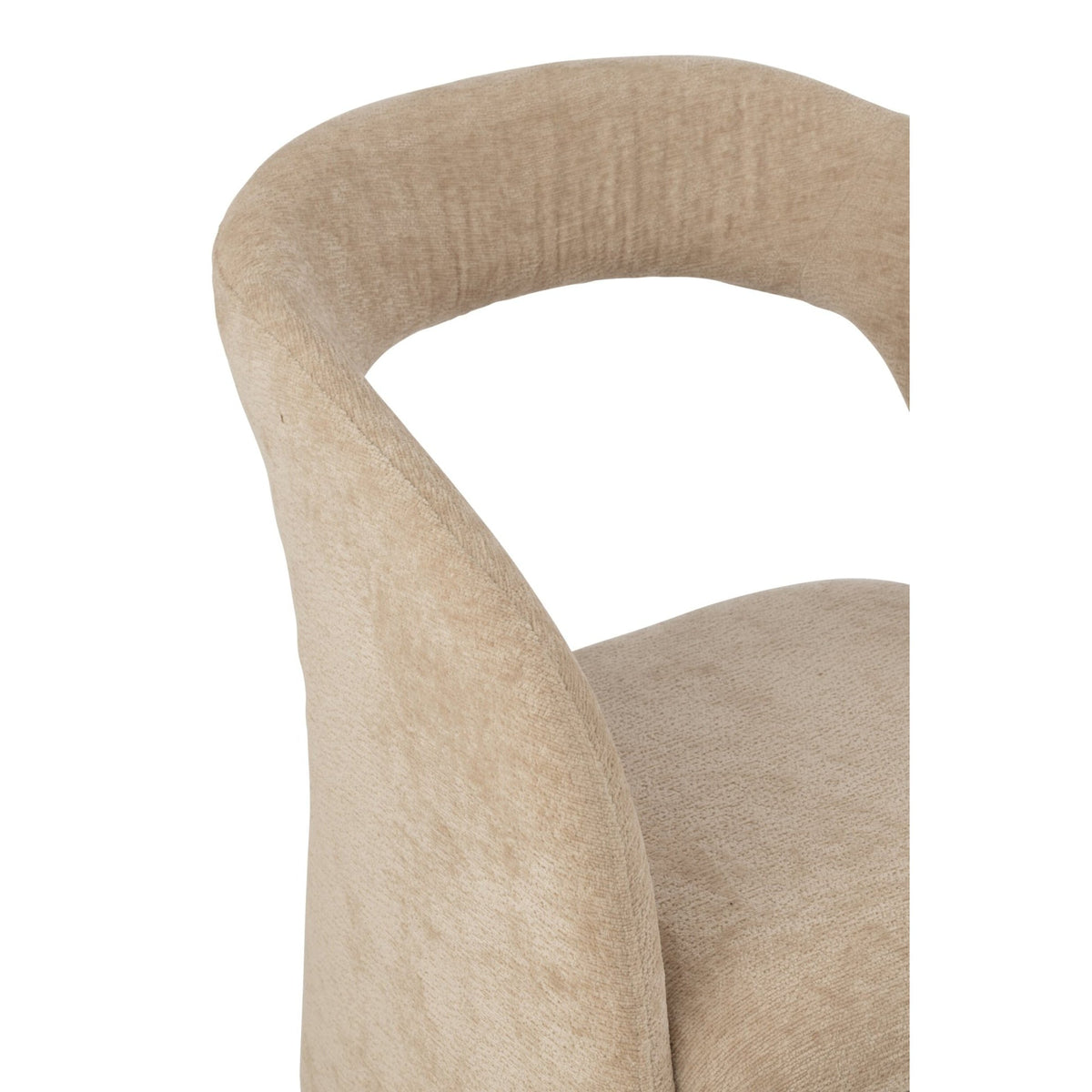Silla de tela Anise beige J-Line