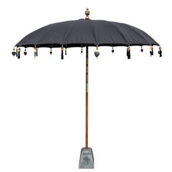 Bali Parasol - Zwart - 250cm - Parasol - Todo Bien - livinglovely.nl