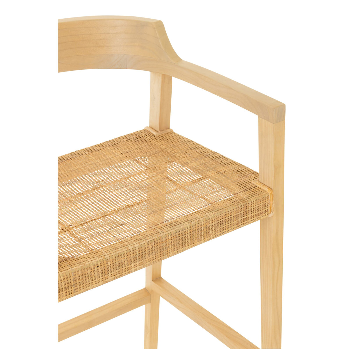 Taburete de bar Emma Teak Natural J-Line