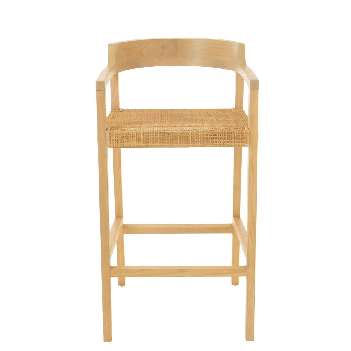 Taburete de bar Emma Teak Natural J-Line