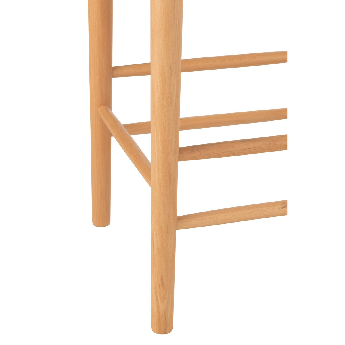 Taburete de bar Oriental Madera de fresno/Cuerda natural J-Line