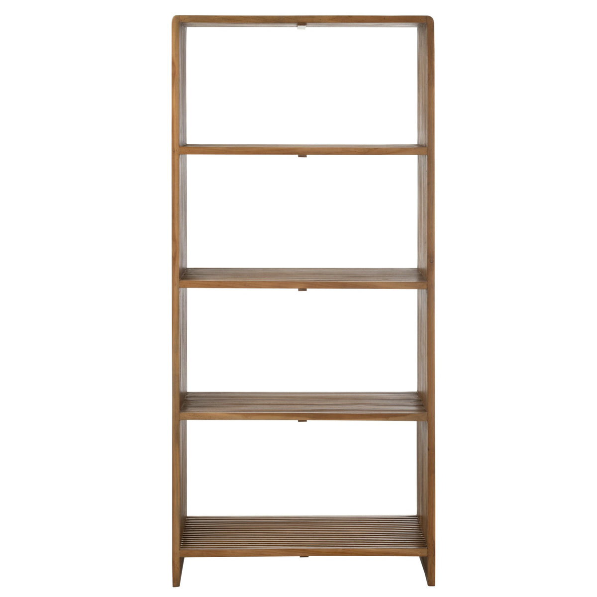 Librería 4 Estantes Teak Reciclado Natural J-Line