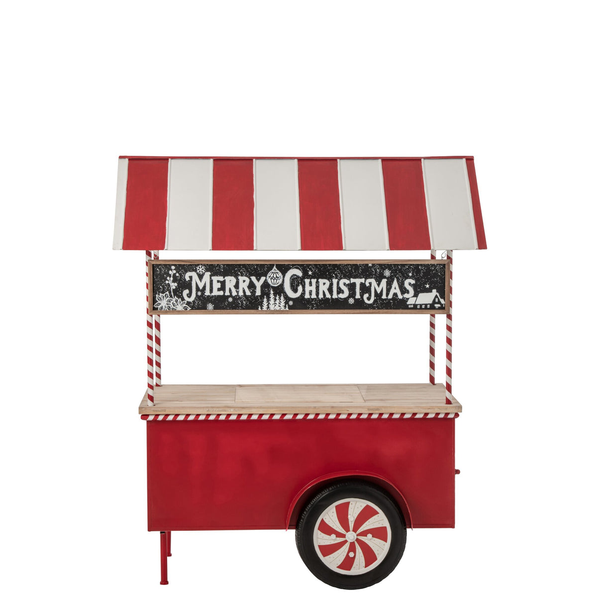 Buffet Kiosco Metal Rojo/Blanco J-Line