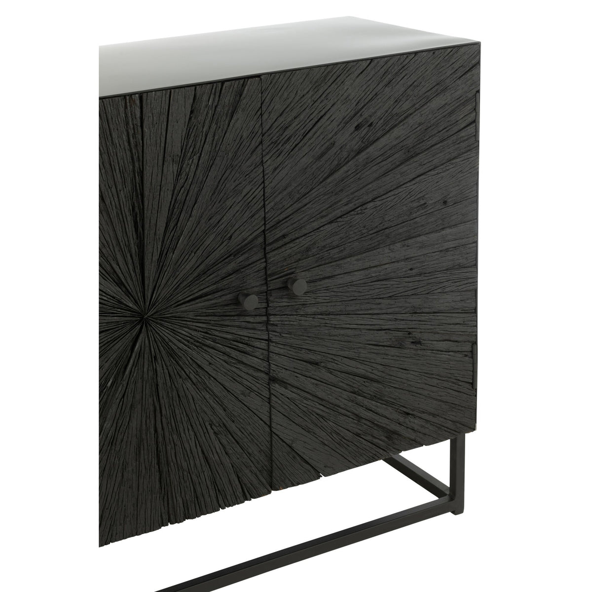 Aparador Shanil Madera/Hierro Negro J-Line