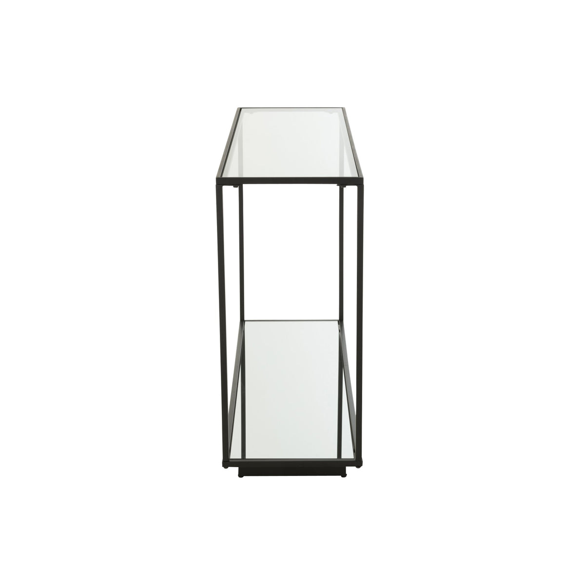Consola Metal/Vidrio Negro J-Line