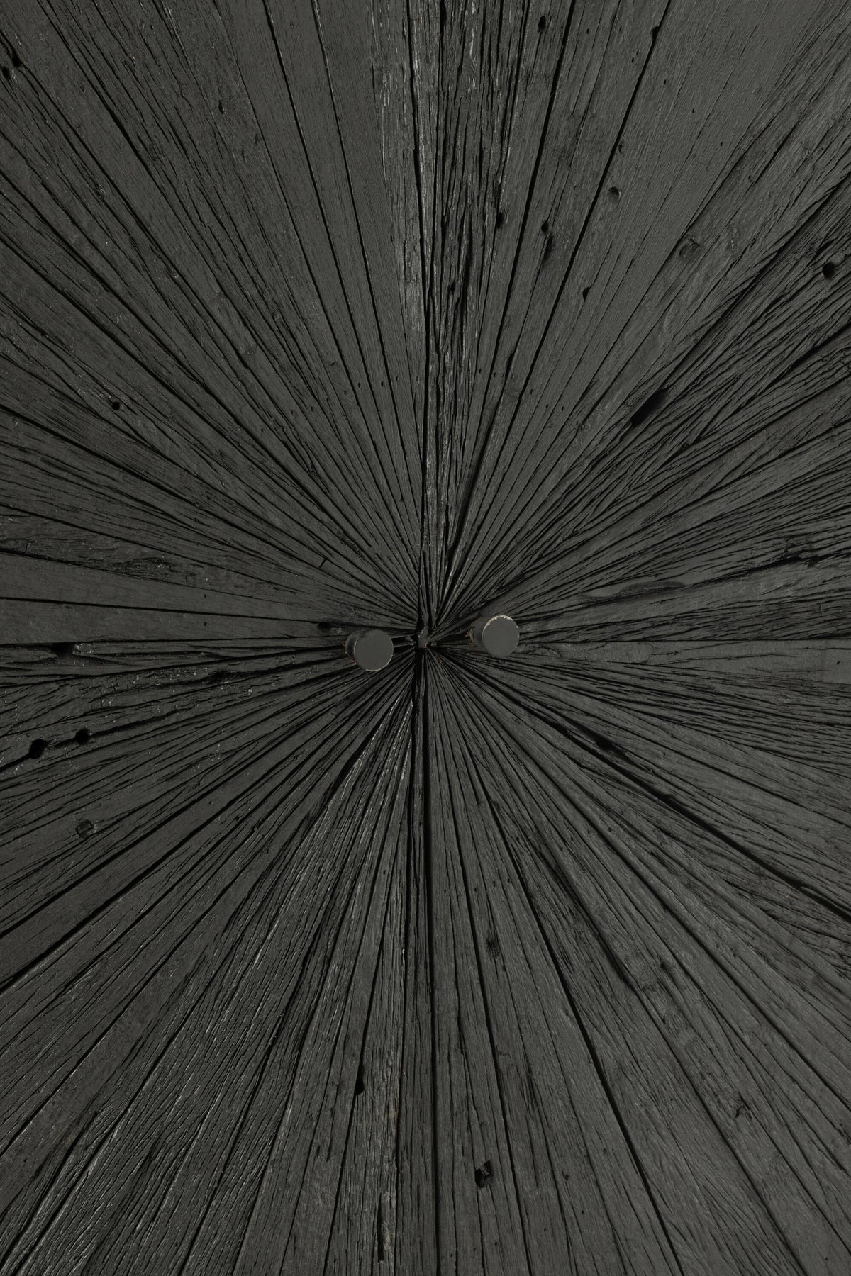 Cupboard Shanil Wood/Iron Black - - J-Line - livinglovely.nl