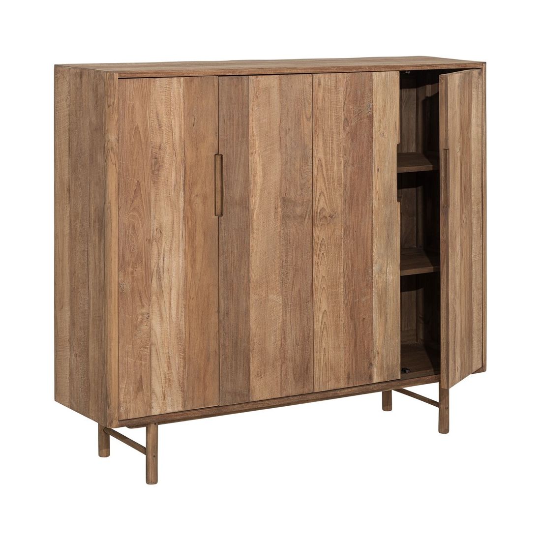 DTP Home Armario bajo Bliss de 4 puertas