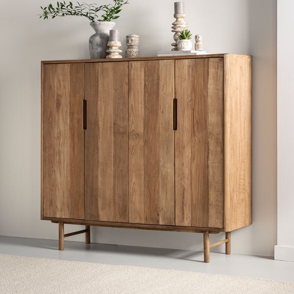 DTP Home Armario bajo Bliss de 4 puertas