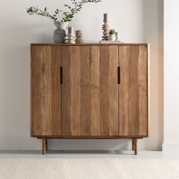 DTP Home Armario bajo Bliss de 4 puertas