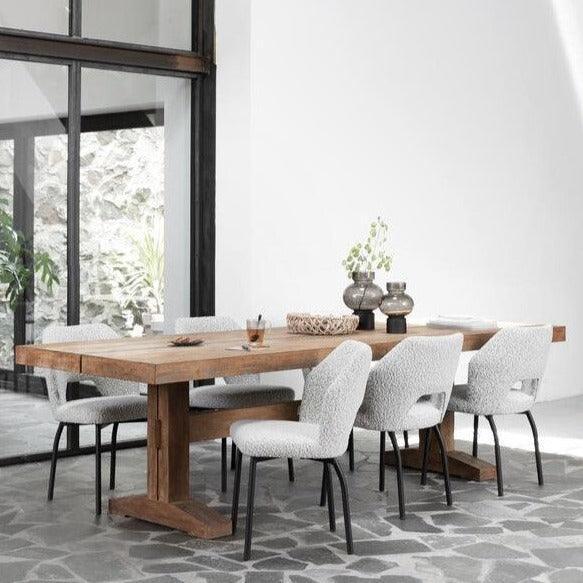 DTP Home Classic Eettafel Borgo 250cm - Eetkamertafel - DTP Home - livinglovely.nl