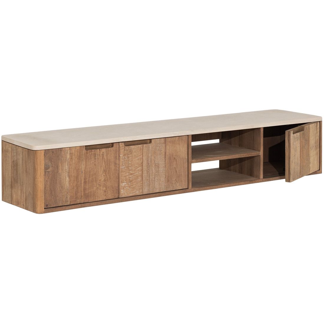 DTP Home Mueble de TV Bliss No.2 Colgante Mortex Medio 170cm