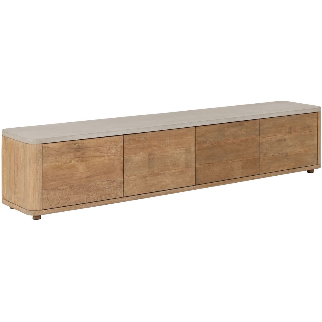Mueble de TV DTP Home Nova Large con tapa de travertino
