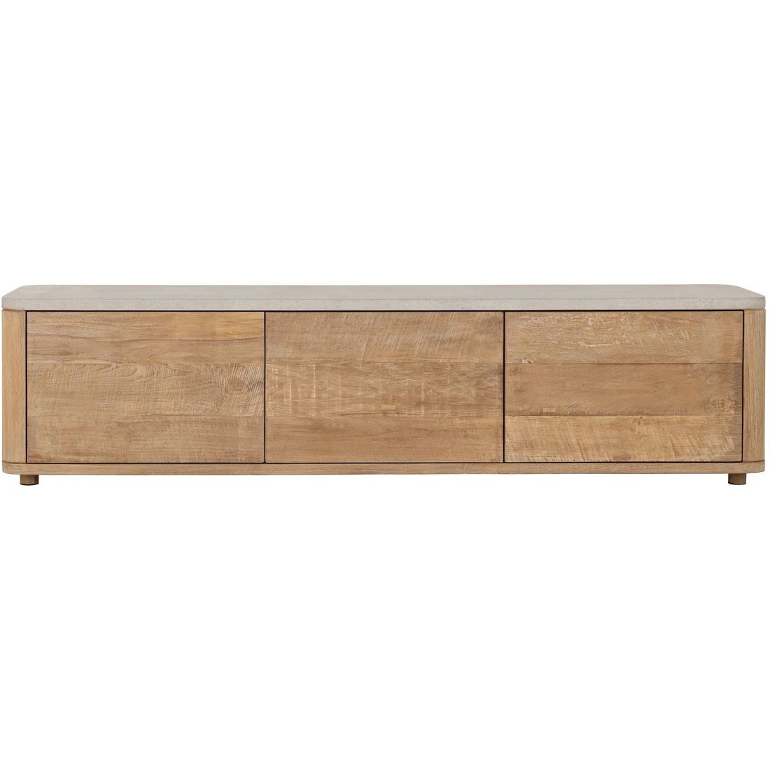 DTP Home Mueble de TV Nova Mediano con Encimera de Travertino