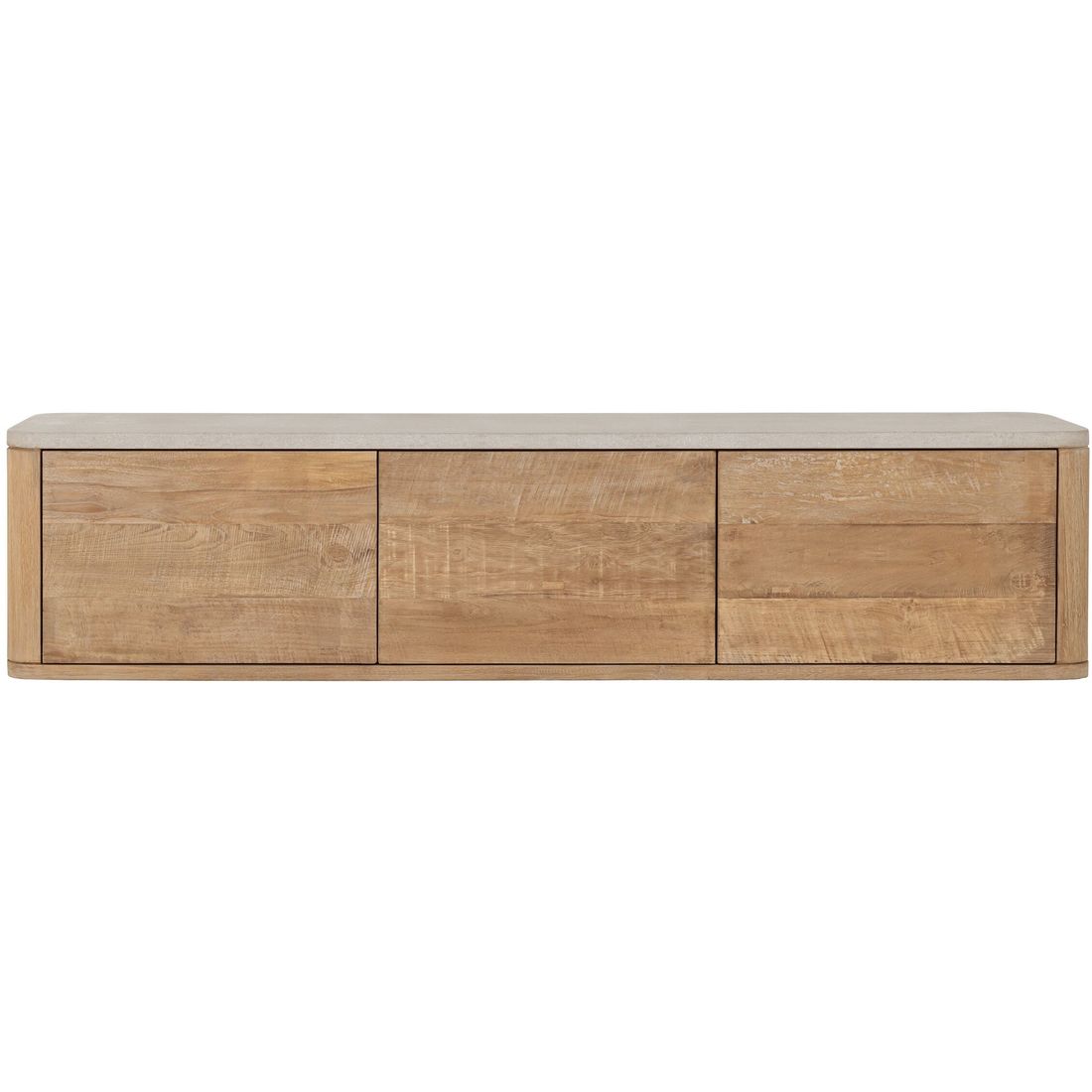 DTP Home Mueble de TV Nova Mediano con Encimera de Travertino