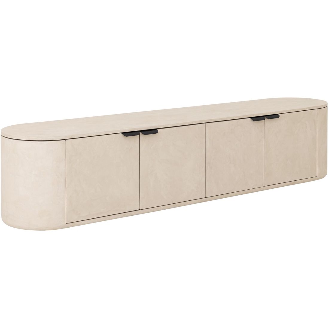 DTP Home Mueble de TV Scala Loft Suspendido Mortex Sand Grande 200cm