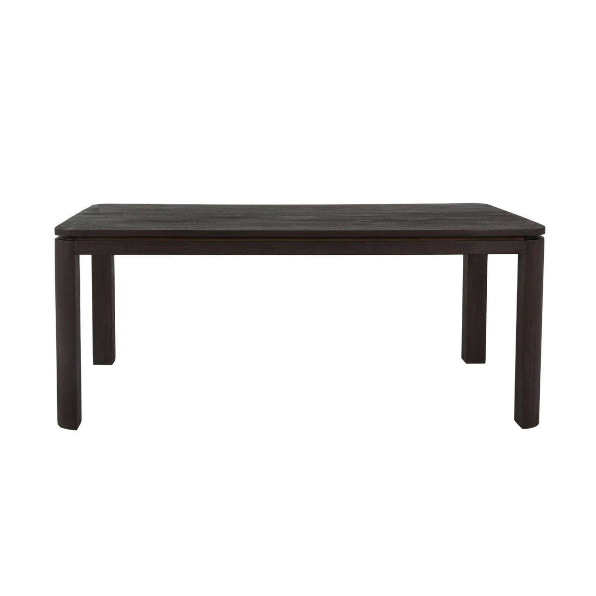 Eettafel Dallas Bruin van Starfurn, 200 bij 100 cm voor zes tot acht personen