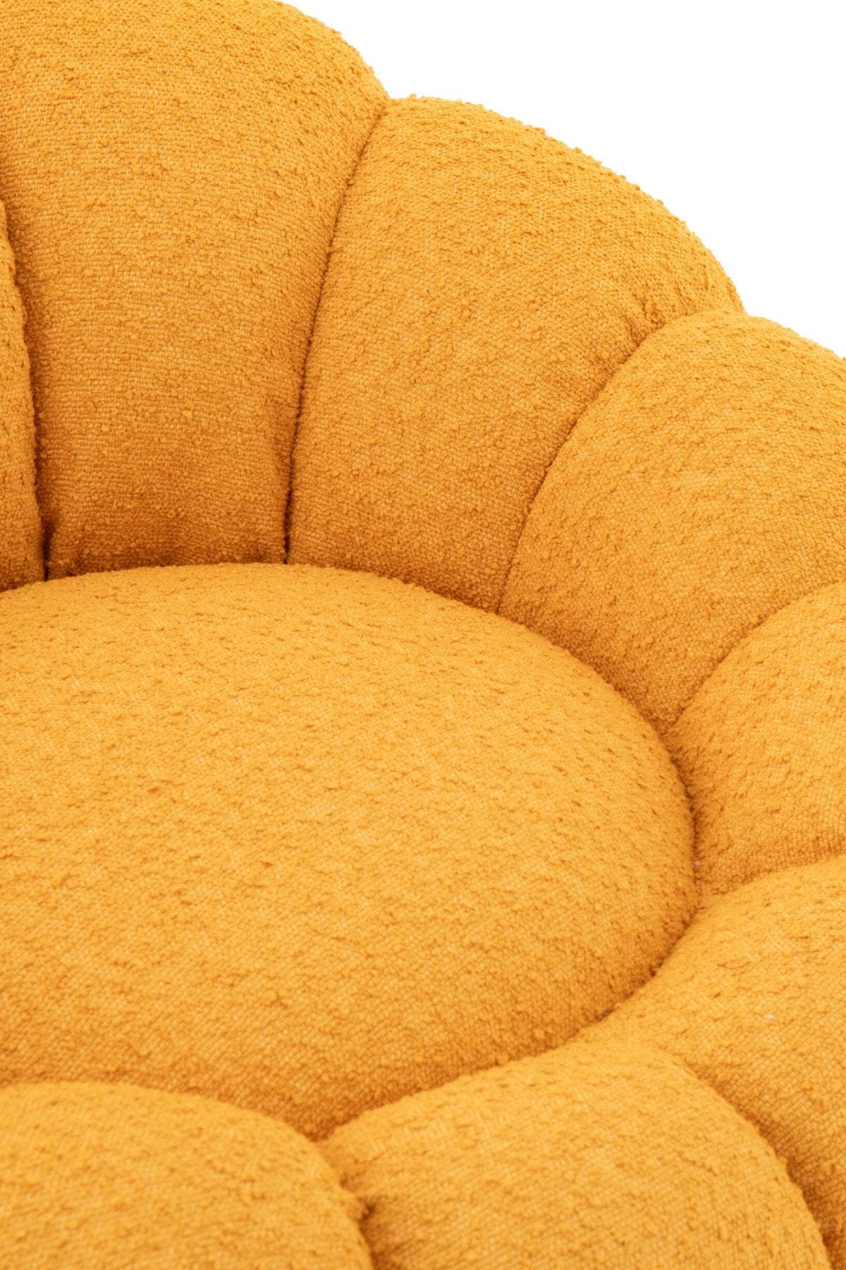 Sillón Flower Espuma Amarillo Mostaza J-Line