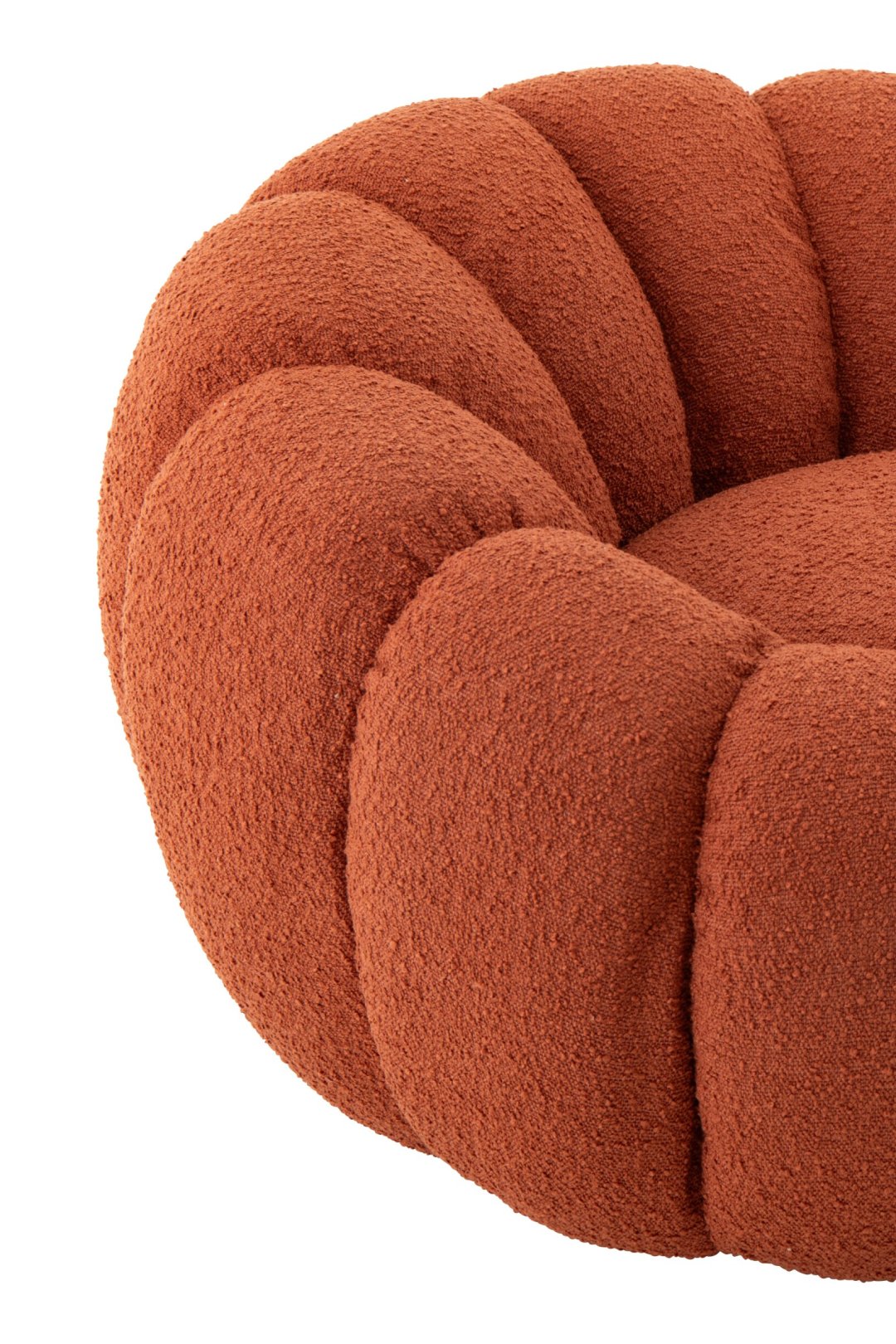 Sillón Flower Espuma Marrón Óxido J-Line