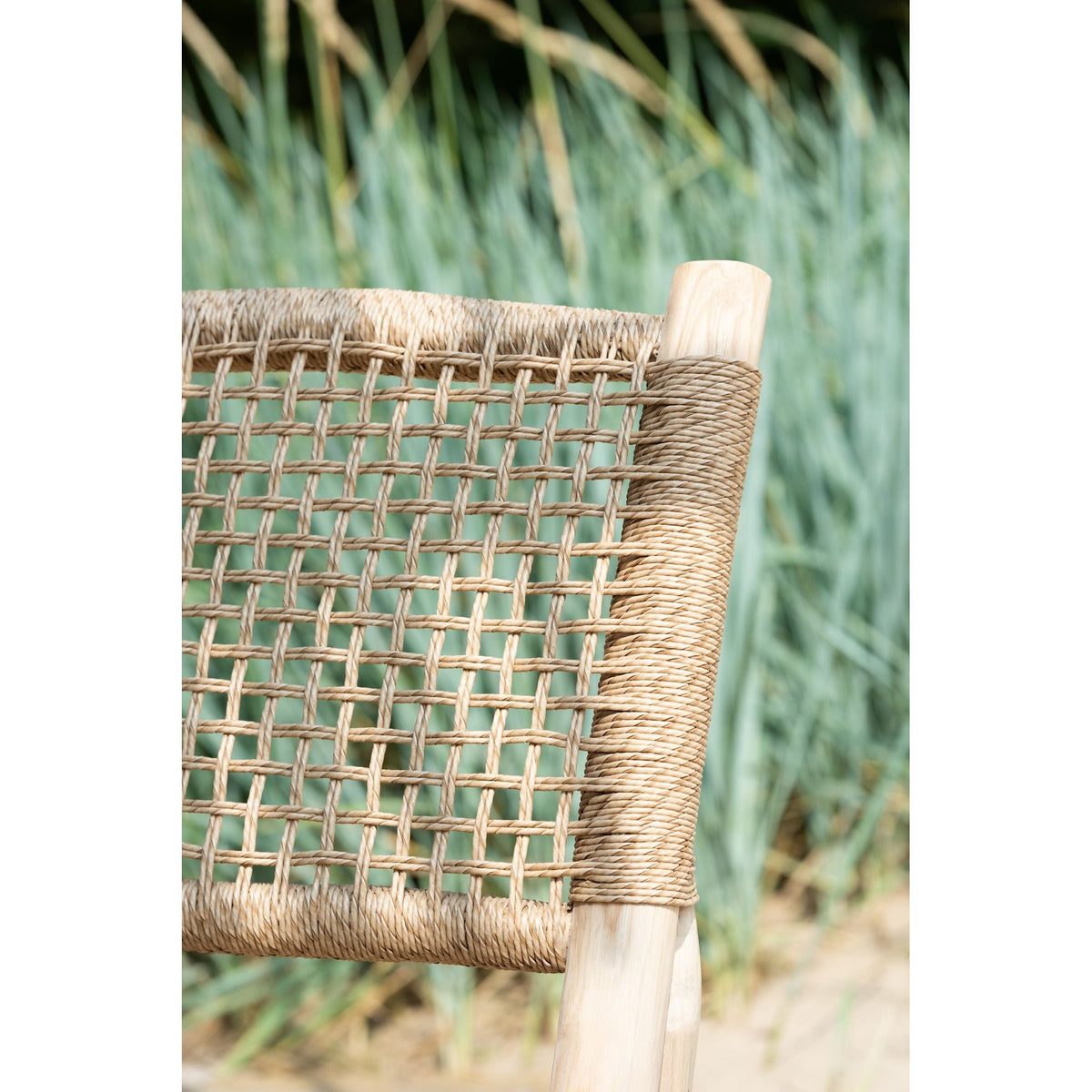 Sillón Vita Madera de teca/Plástico natural J-Line