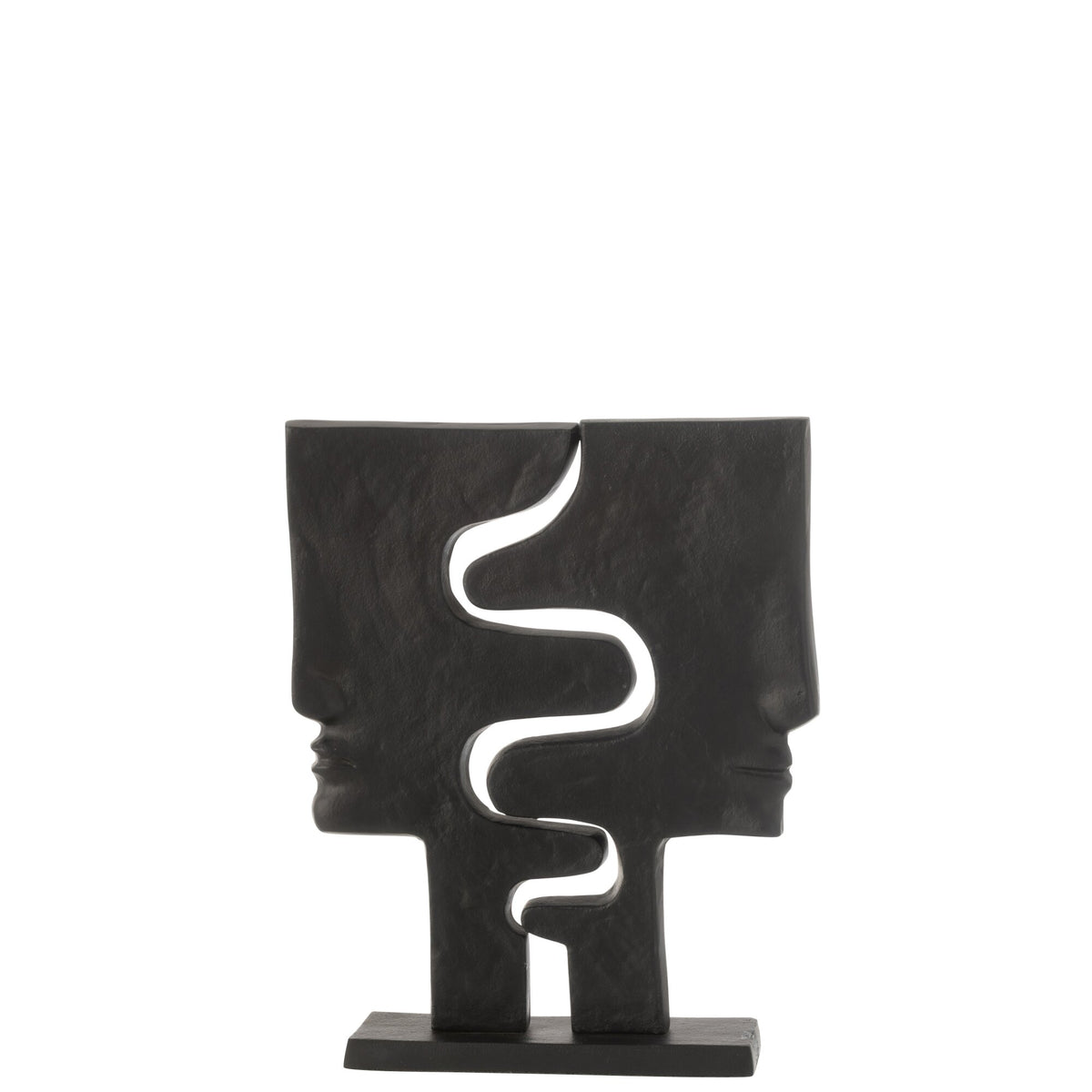 Figura Rostros Sobre Pie Aluminio J-Line