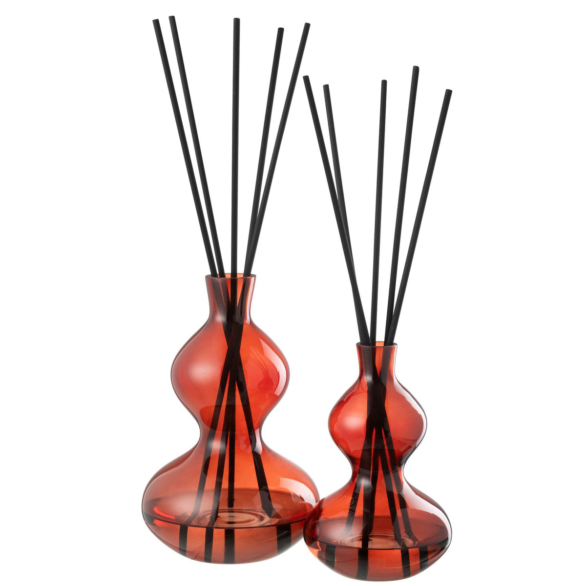 Geurolie Olive&Frank Incense Glas Rood Large 1000ml J-Line