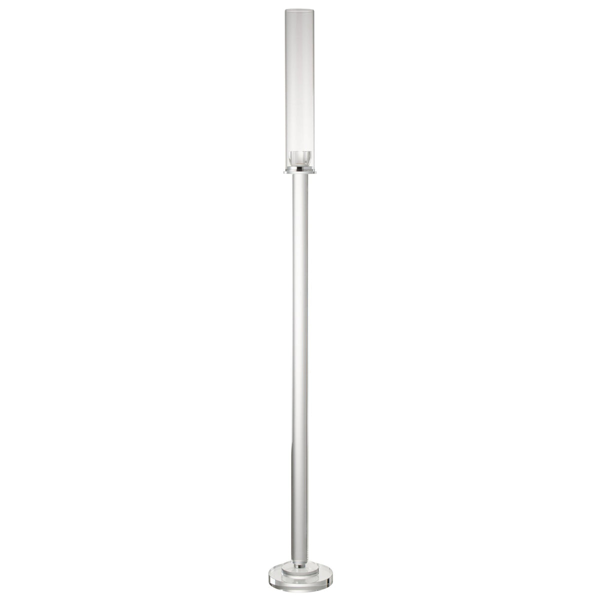 Portavelas Moira Vidrio Transparente Grande Diá14xAl120cm J-Line