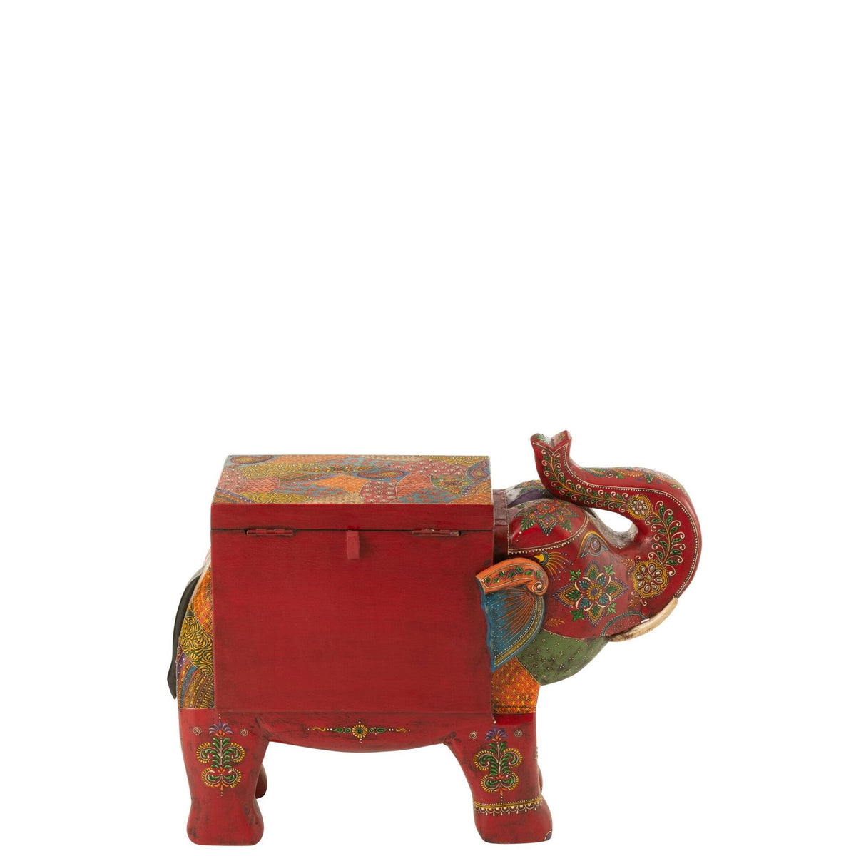 Baúl Elefante Delhi Madera de Mango Mix J-Line