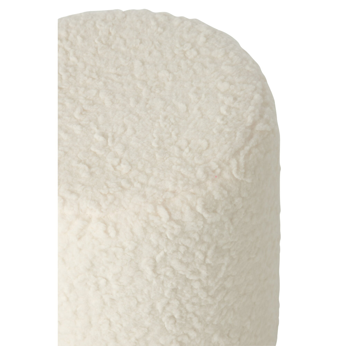 Taburete Piel MDF Blanco J-Line