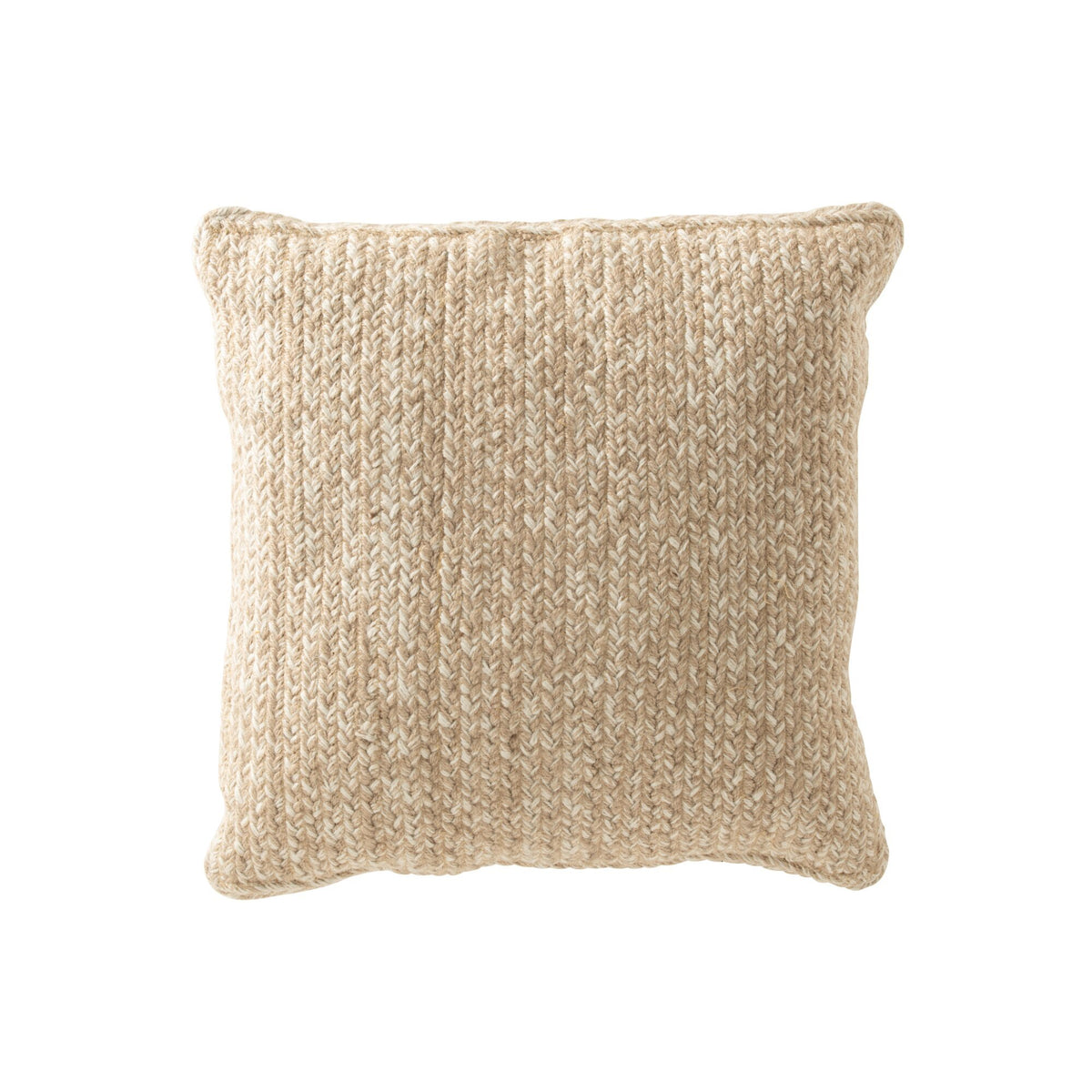Cojín Miami Outdoor Poliéster Natural/Blanco
