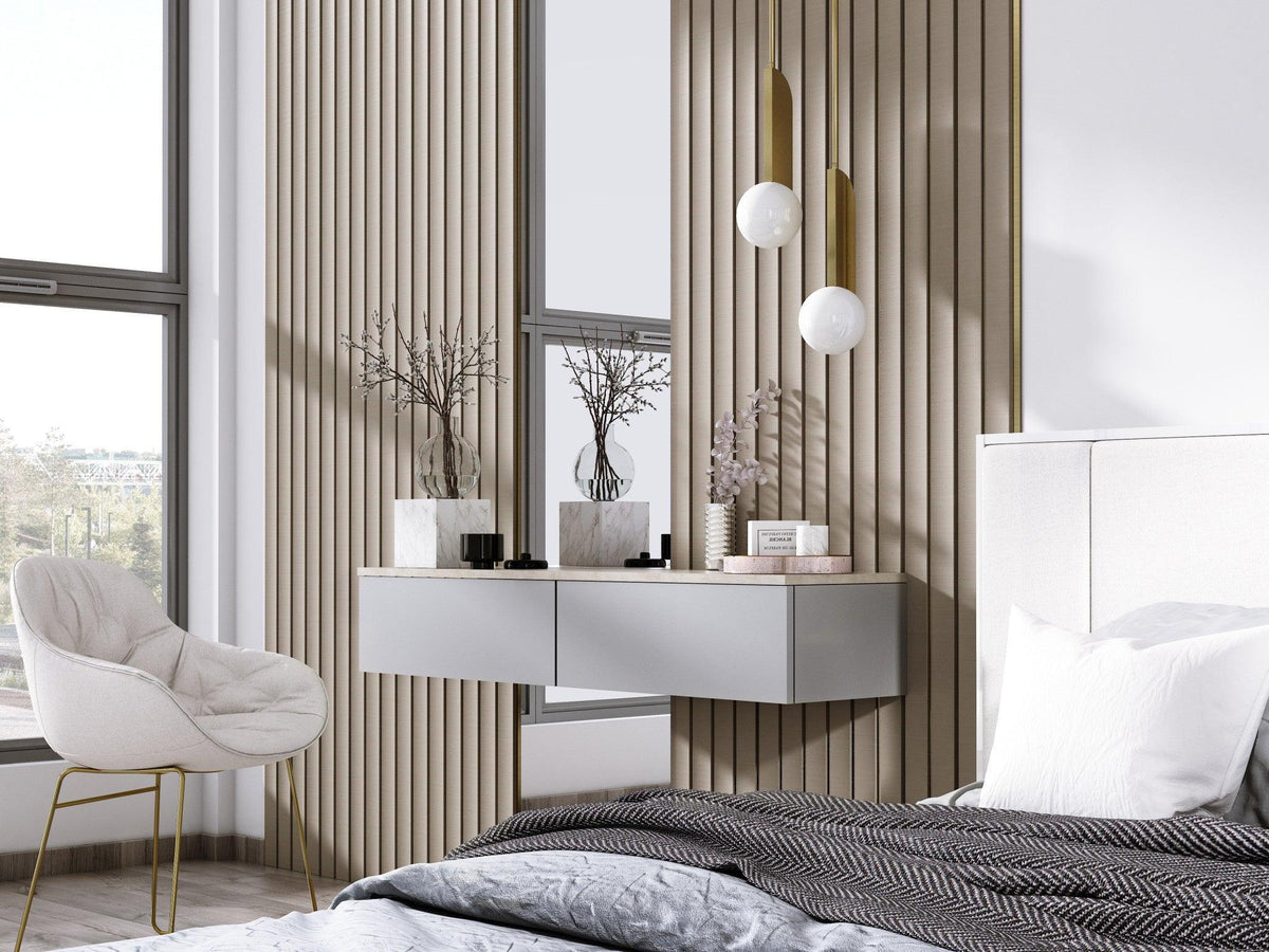 Lamelio 3D wandpaneel - Amber Beige - Lamelio - Lamelio - livinglovely.nl