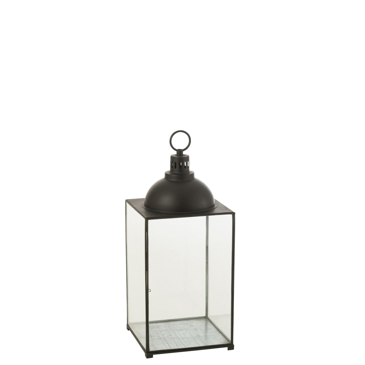 Lámpara Hagrid Vidrio/Hierro Negro L36cm x An36cm x Al85cm J-Line