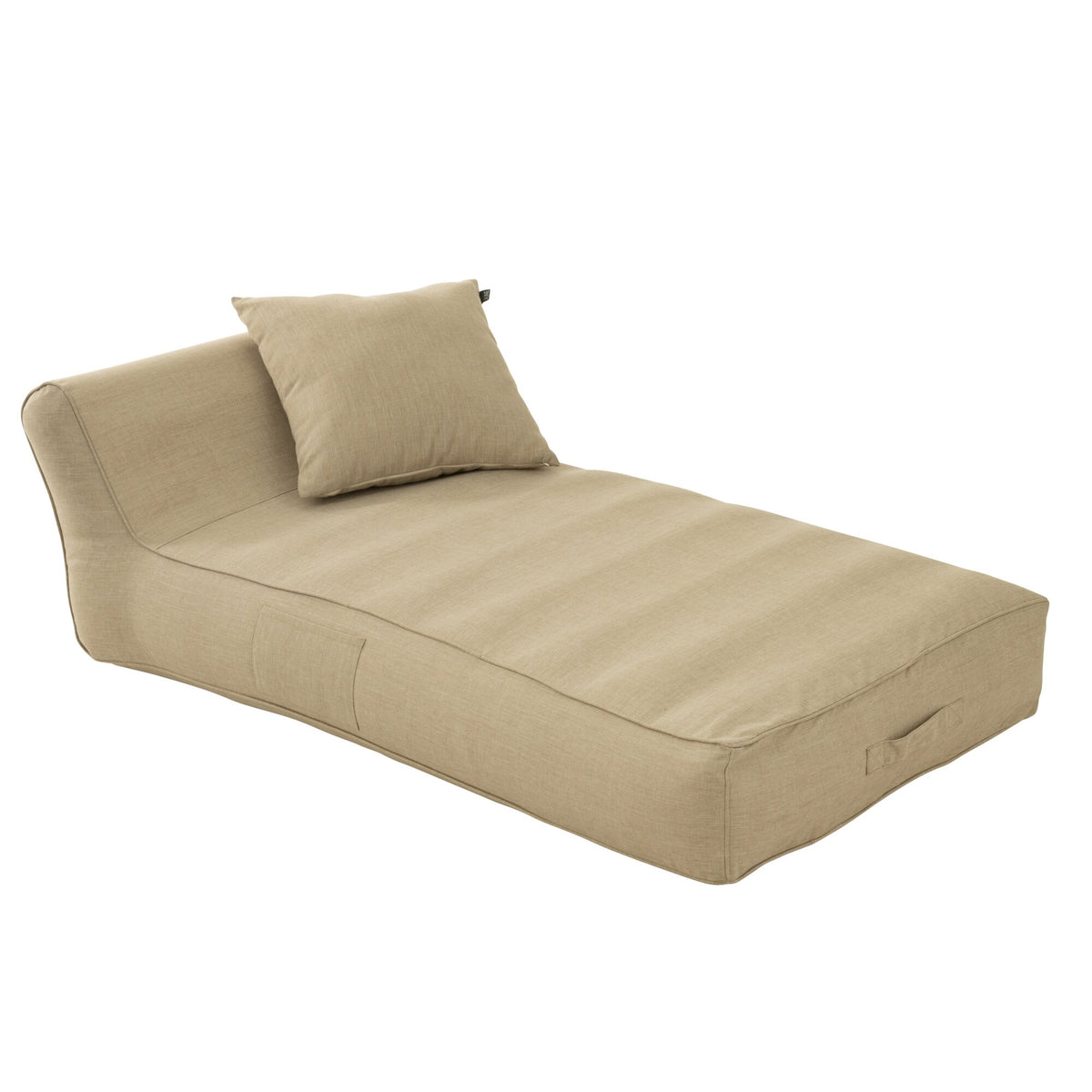 Colchoneta Helene de polipropileno beige J-Line