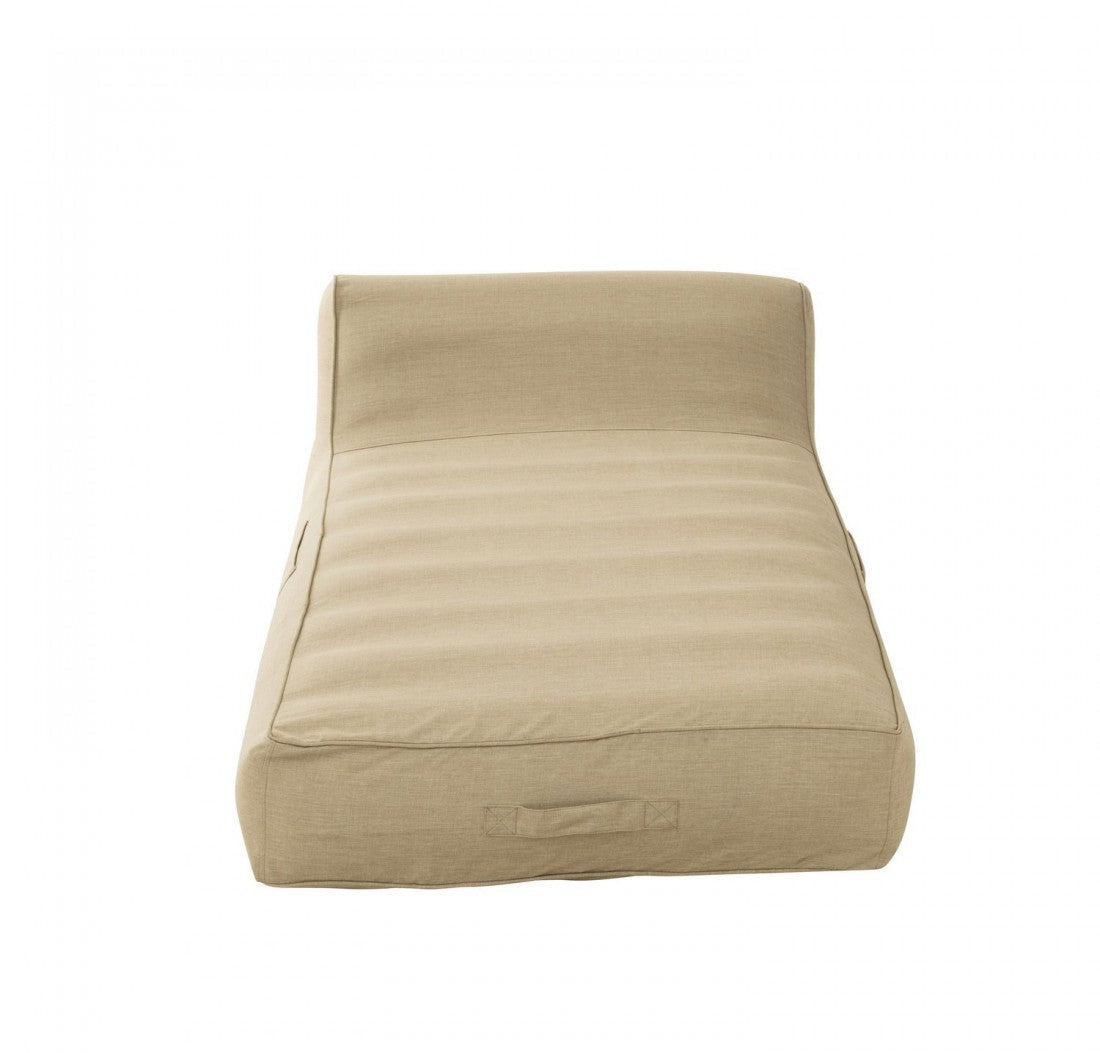 Colchoneta Helene de polipropileno beige J-Line