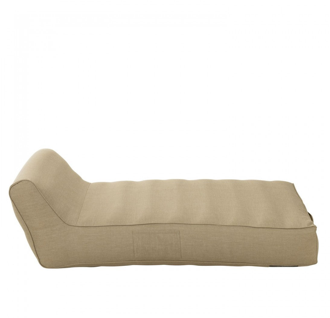 Colchoneta Helene de polipropileno beige J-Line